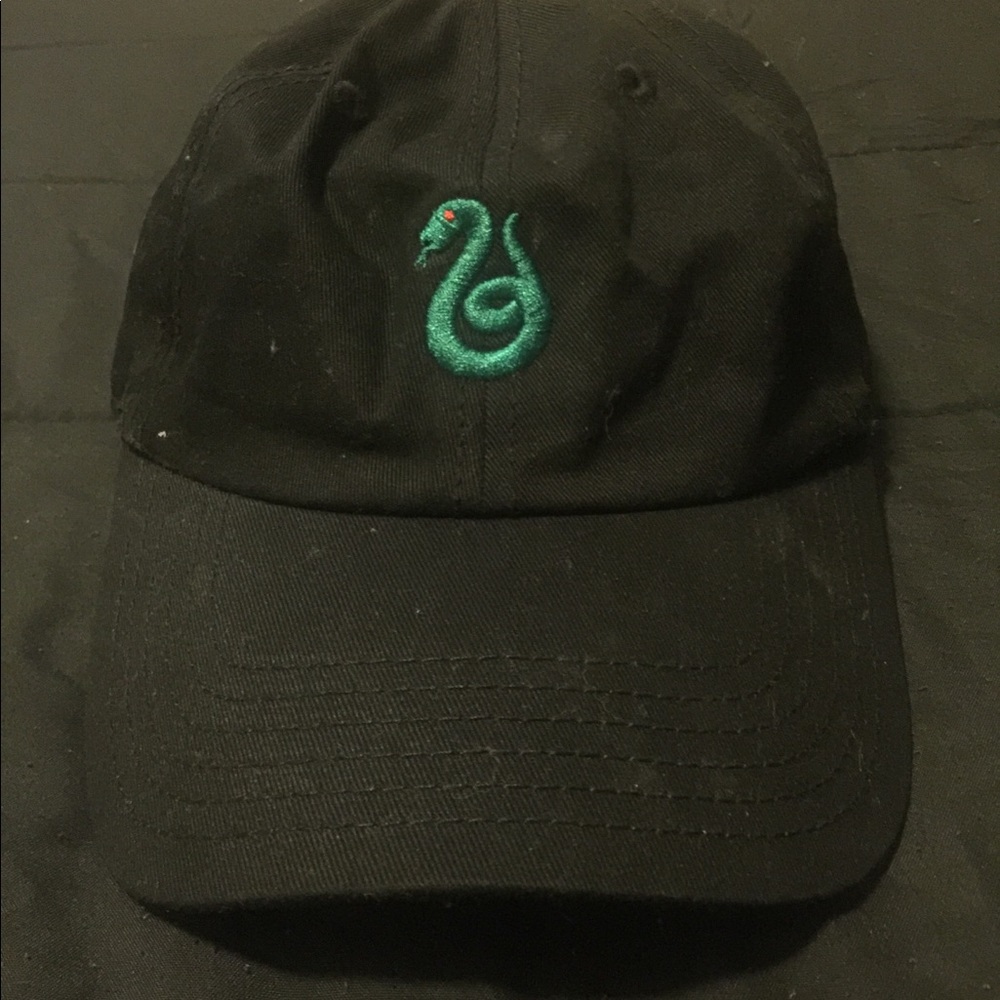 Black Slytherin dad hat